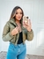 Jaqueta Puffer Alice Verde Militar
