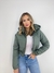 Jaqueta Puffer Sophia Verde Militar - loja online