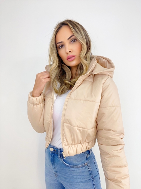 Jaqueta Puffer Sophia Nude