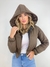 Jaqueta Puffer Sophia Marrom - Charme de Moça