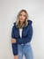 Jaqueta Puffer Sophia Azul Marinho