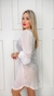 Saída Modelo Kimono Brenda Branca - Charme de Moça