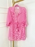Chemise Listrada Rosa - comprar online