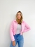 Jaqueta Puffer Jade Rosa Bebê Clássica - loja online