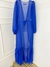 Kimono Longo Azul Bic - comprar online