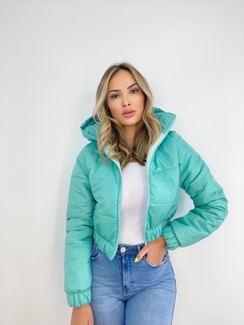 Jaqueta Puffer Sophia Verde