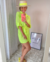 Chemise Amarela Neon - loja online