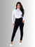 Calça Rafaella Chapa Barriga Preta - comprar online
