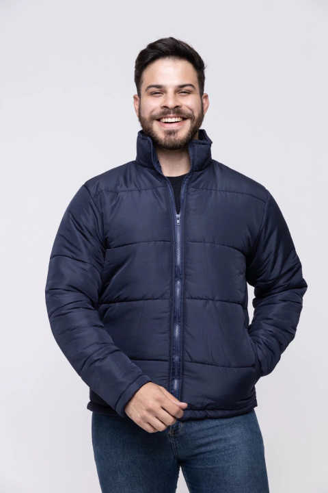 Jaqueta Puffer Eduardo Azul Marinho
