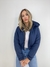 Jaqueta Puffer Sophia Azul Marinho - Charme de Moça