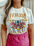 T-Shirt Estampada Borboleta