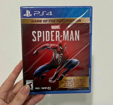 SPIDERMAN FISICO PS4