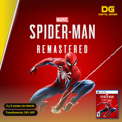Spiderman Remastered | PS5 - comprar online