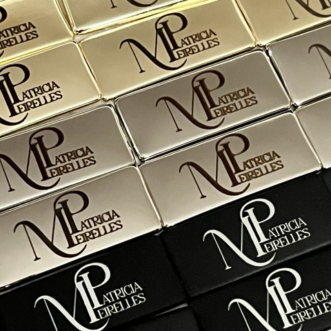 Metal - Placa Metal com garra medida de 1,5x3,5