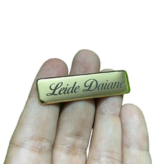 Placa Metal 1,3x5 com Garra - comprar online