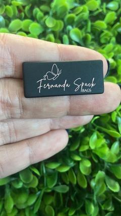 Metal - Placa Metal com garra medida de 1,5x3,5 na internet