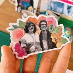Sticker Charly y el Flaco