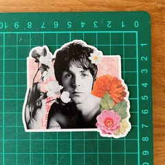 Sticker Paul McCartney con flor - comprar online