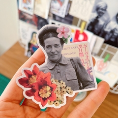 Sticker Simone de Beauvoir