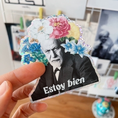Sticker Freud todo bien - tienda online