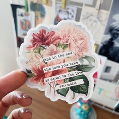 Sticker The End - comprar online