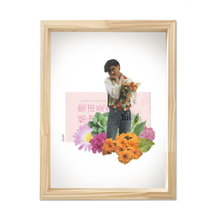 Cuadro Charly con flores - tienda online