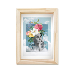 Cuadro Frida en el cielo