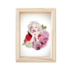 Cuadro Madonna Rojo