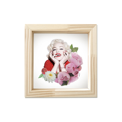 Cuadro Madonna Rojo - comprar online
