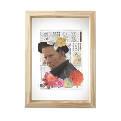 Cuadro Tom Waits (21x30) - comprar online