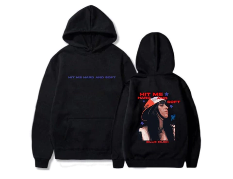 Buzo Negro Billie Eilish Hit Me Hard And Soft #3