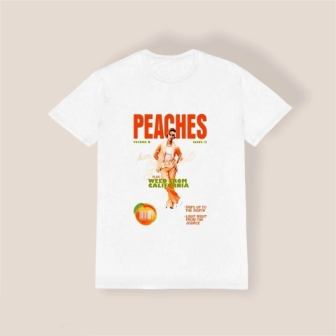 Remera Justin Bieber Peaches