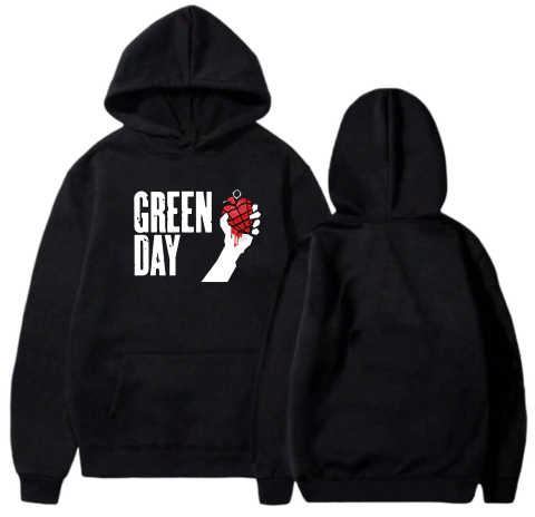Buzo Negro Green Day - comprar online
