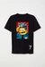 Remera Simpson Varias Negro