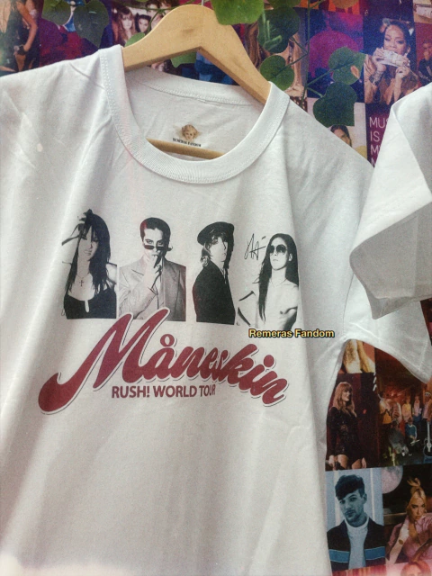 Remera Maneskin Rush! Tour
