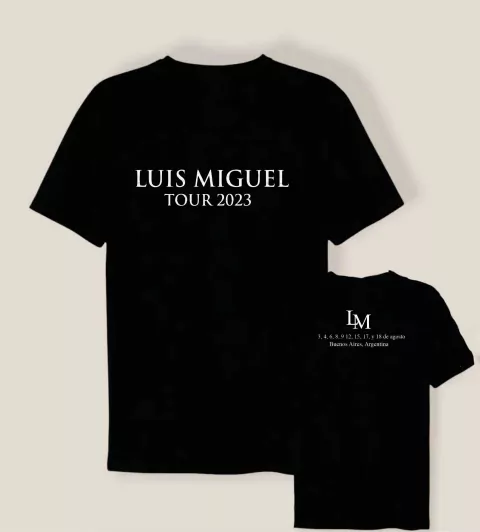 Remera Luis Miguel 2023