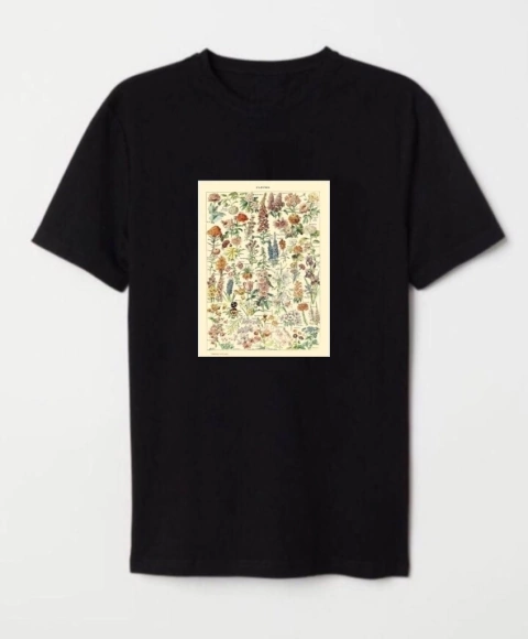 Remera bok vintage flowers