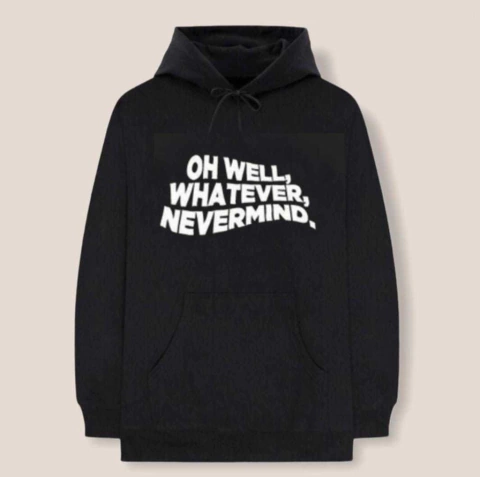 Buzo Negro Nevermind Nirvana