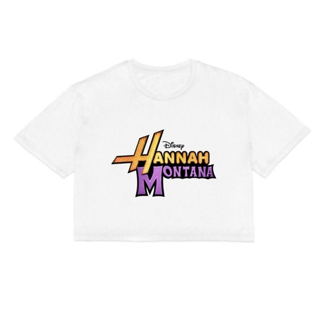 Remera Corta Hannah Montana