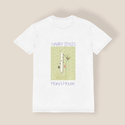 Remera Blanca Harry' House