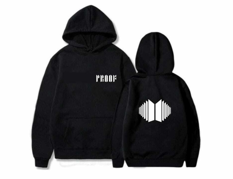 Buzo Negro BTS Proof