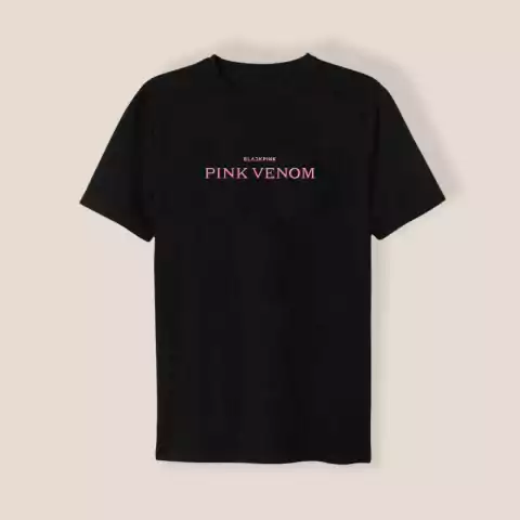 Remera BlackPink Pink Venom