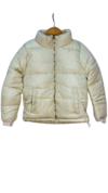 CAMPERA CON ABRIGO OVER UNISEX CREMA - comprar online