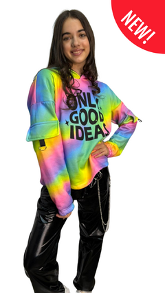 BUZO MULTICOLOR ONLY GOOD IDEAS - comprar online