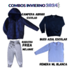 MEGA COMBO ESCOLAR + CAMPERA ABRIGO