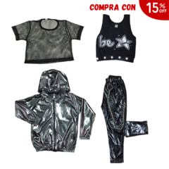 MEGA COMBO ENGOMADO + CAMPERA