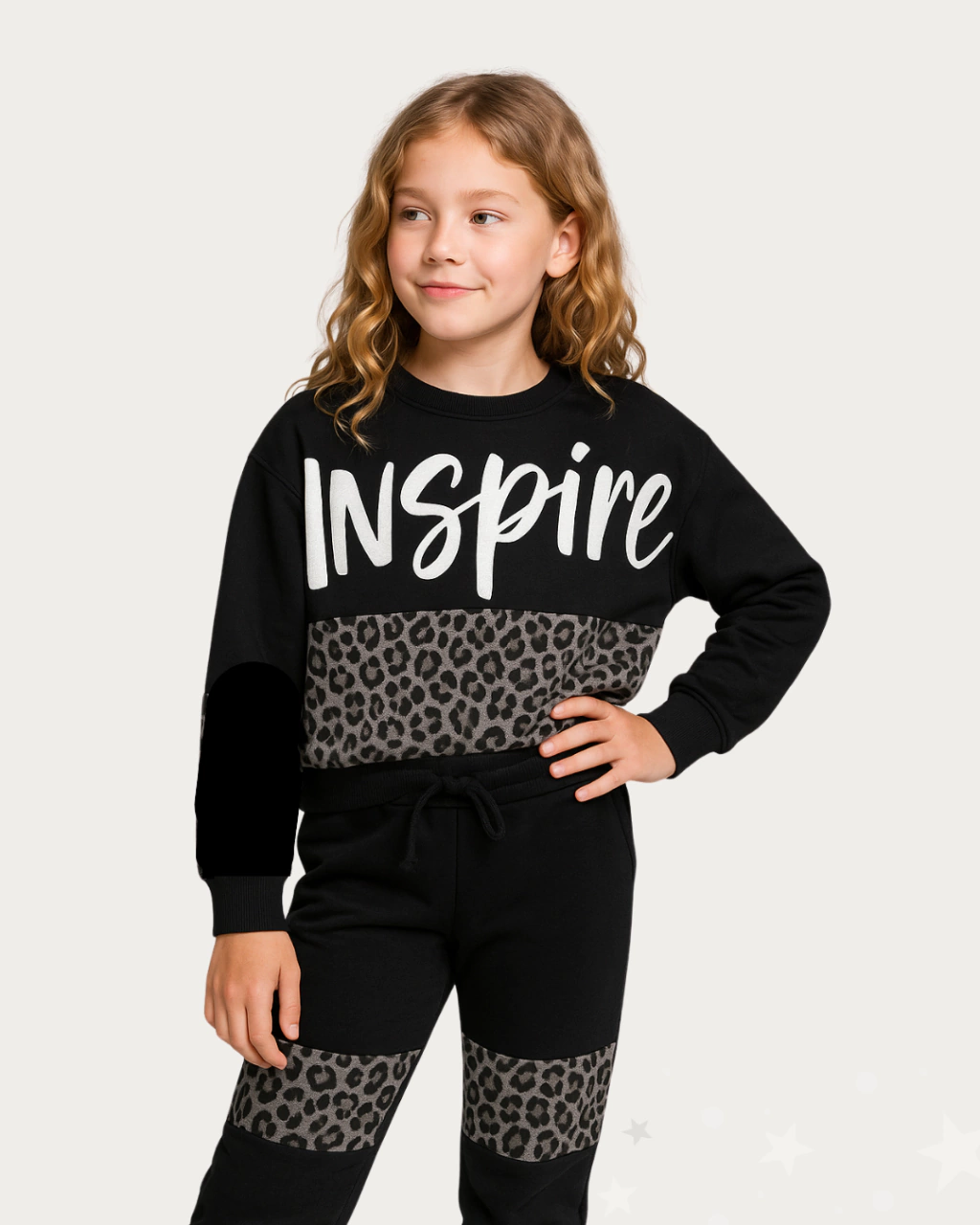 33723 Buzo Inspire A.Print Negro