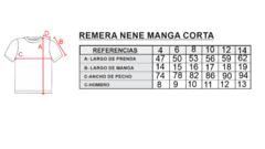 Remera Manga Corta Melange Colegial Nene - URBANITO