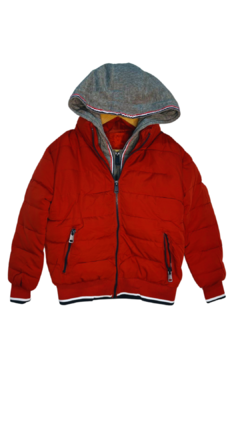 CAMPERA DOBLE DESMONTABLE ROJA - tienda online