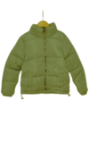 CAMPERA CON ABRIGO OVER VERDE UNISEX - comprar online